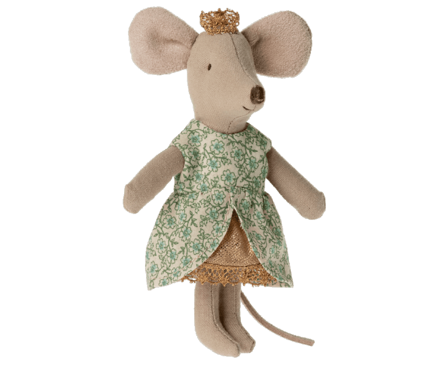 Maileg Little Sister Princess Mouse in Matchbox Spring Summer 2022 Expected June PREORDER NOW.