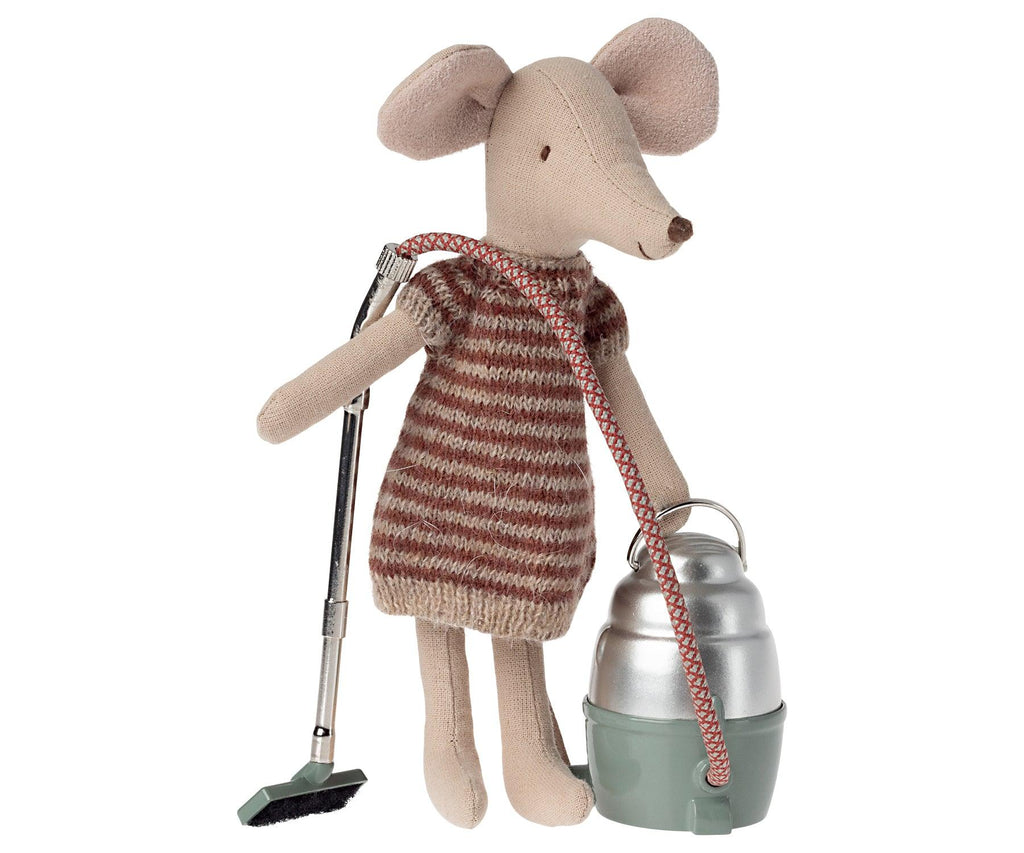 Maileg Hoover Vacuum Mouse Size AW2023 PREORDER - Ruby & Grace 