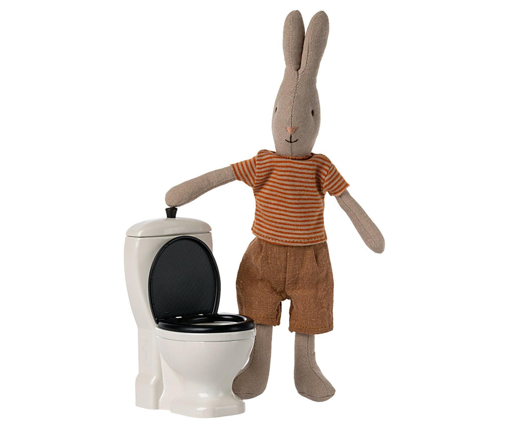 Maileg Toilet Teddy & Bunny Sized AW2023 PREORDER - Ruby & Grace 