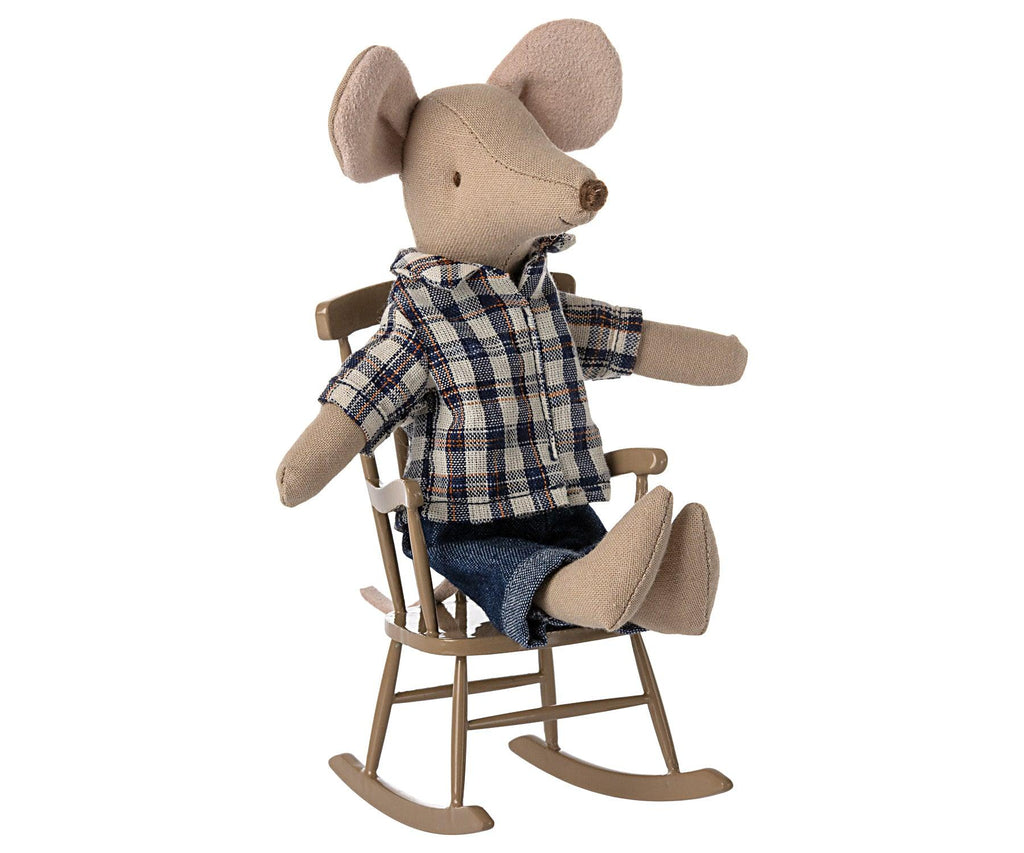 Maileg Rocking Chair Mouse Size AW2023 PREORDER - Ruby & Grace 