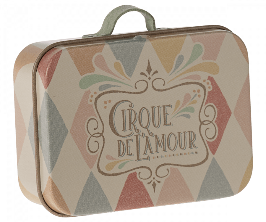 Maileg Decorative Suitcase Tins Harlequin 2024 Preorder Only - Ruby & Grace 