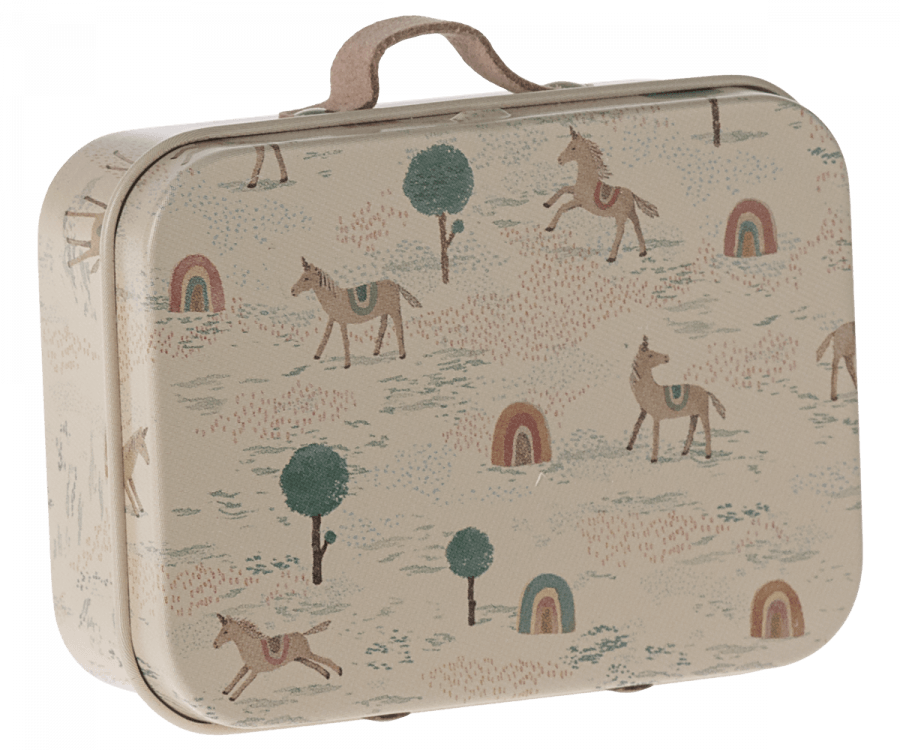 Maileg Decorative Suitcase Tins Unicorn 2024 Preorder Only - Ruby & Grace 