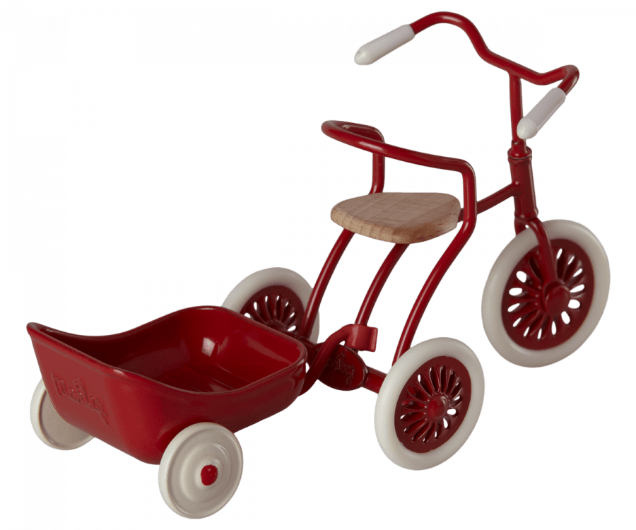 Maileg Red Tricycle Hanger 2024 Preorder Only - Ruby & Grace 