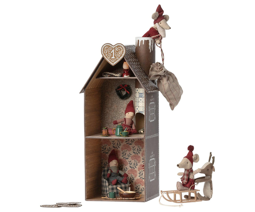 Maileg Gingerbread Mouse House AW2023 PREORDER - Ruby & Grace 