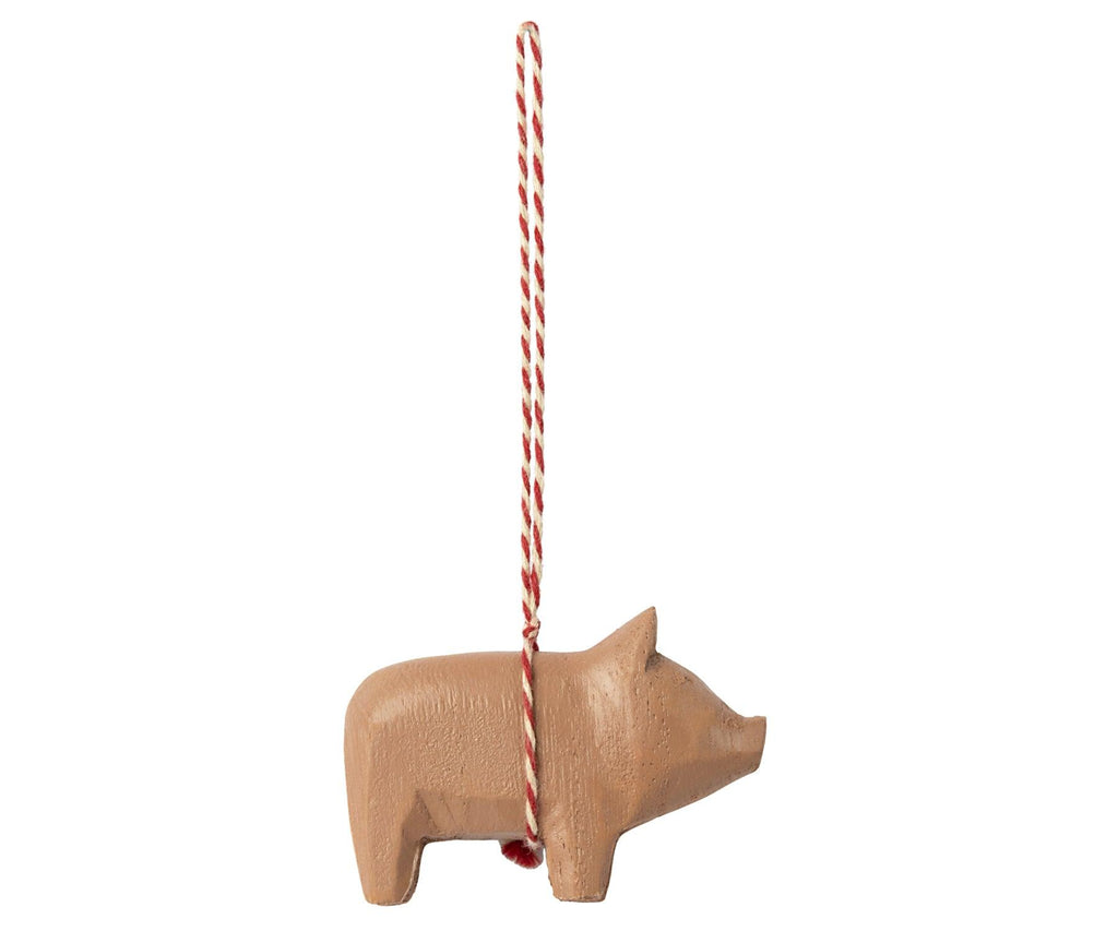 Maileg Old Rose Pig Ornament AW2023 PREORDER - Ruby & Grace 