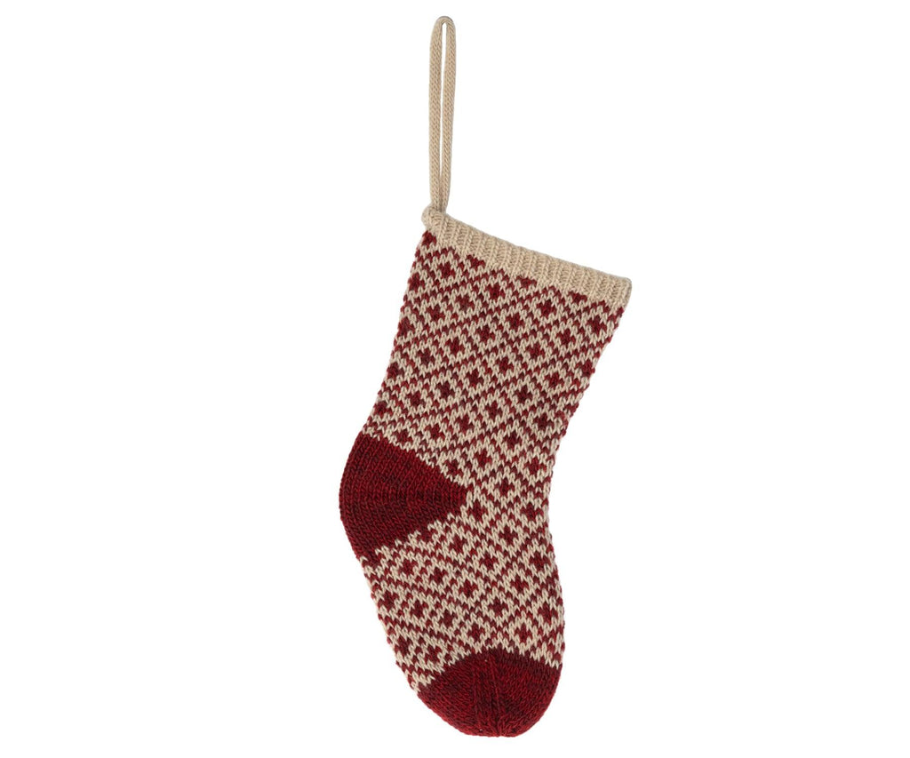 Maileg Christmas Stocking Red AW2023 PREORDER - Ruby & Grace 