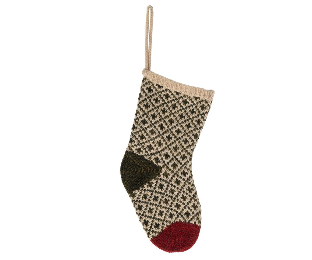 Maileg Christmas Stocking Winter Green AW2023 PREORDER - Ruby & Grace 
