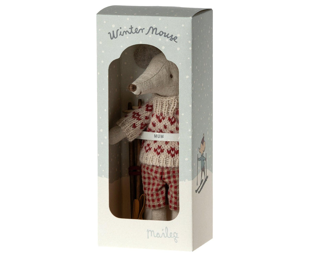 Maileg Winter Ski Mouse AW2023 PREORDER - Ruby & Grace 