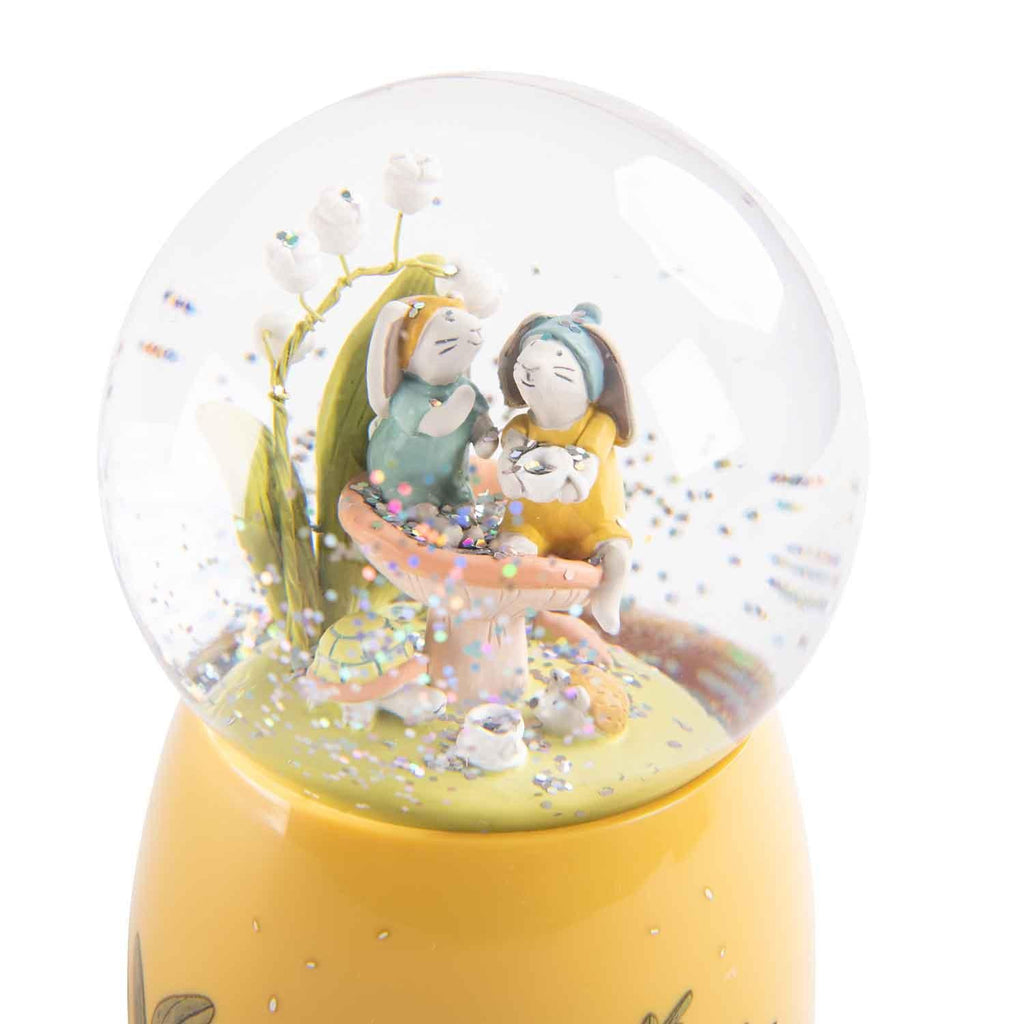 Musical Snow Globe: Little Rabbits NEW ARRIVAL, LAST ONE - Ruby & Grace 