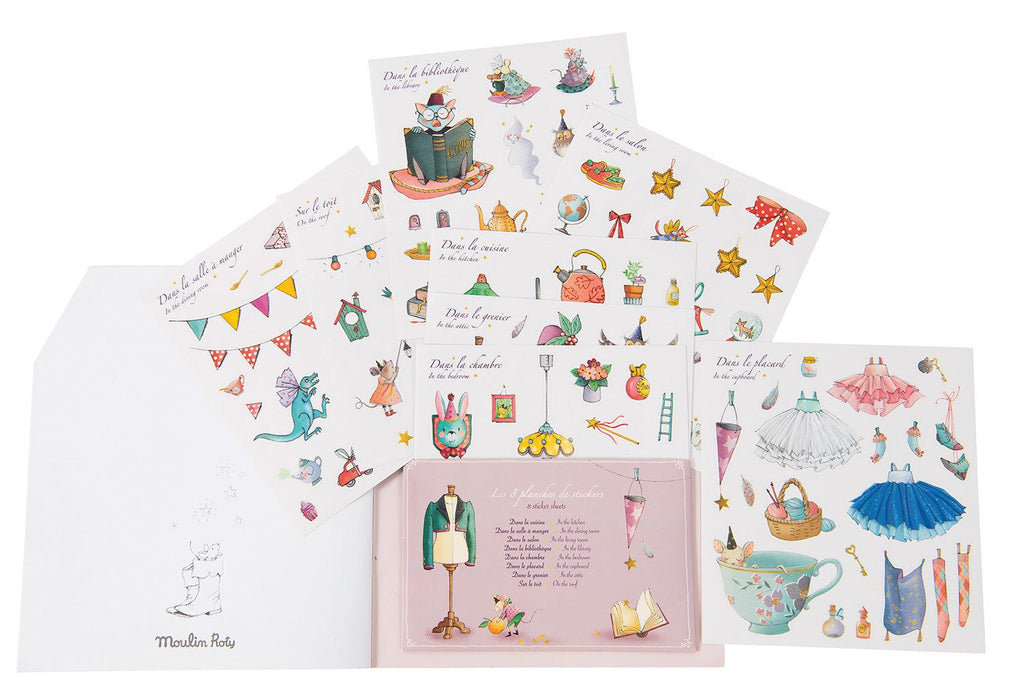 Colouring Book + 160 Stickers: Once Upon a Time NEW ARRIVAL - Ruby & Grace 