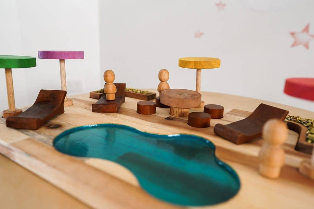 Wooden Resort Playscape NEW ARRIVAL LAST ONE - Ruby & Grace 
