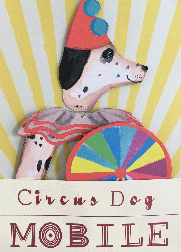 Circus Dog Kinetic Mobile NEW ARRIVAL - Ruby & Grace 