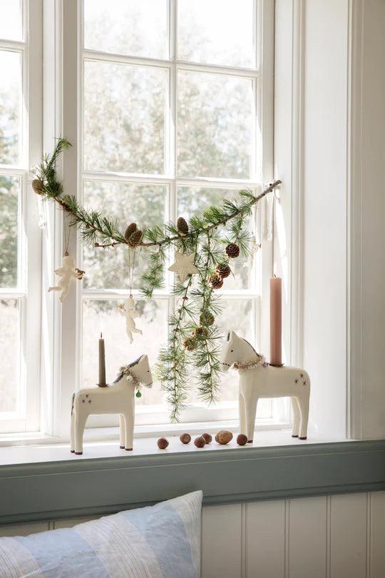 Maileg Christmas Large Horse Candle Ornament SOLD OUT - Ruby & Grace 