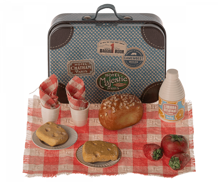 Maileg Picnic Set in Suitcase 2024 Preorder Only - Ruby & Grace 