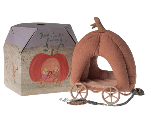 Maileg Pumpkin Carriage 2024 Preorder Only - Ruby & Grace 