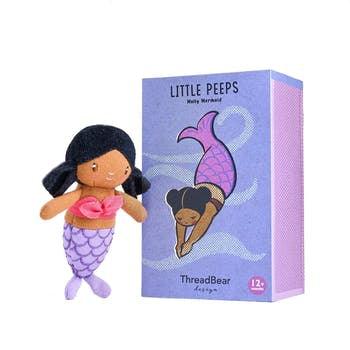 Little Peeps Molly Mermaid Doll in Matchbox NEW ARRIVAL - Ruby & Grace 