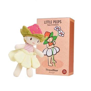 Little Peeps Poppy Strawberry Doll in Matchbox NEW ARRIVAL - Ruby & Grace 