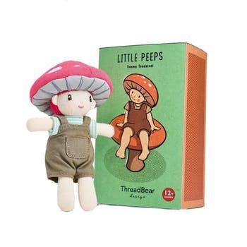 Little Peeps Tommy Toadstool Doll in Matchbox NEW ARRIVAL - Ruby & Grace 