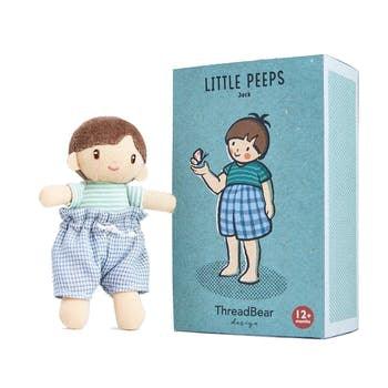 Little Peeps Jack Doll in Matchbox NEW ARRIVAL - Ruby & Grace 
