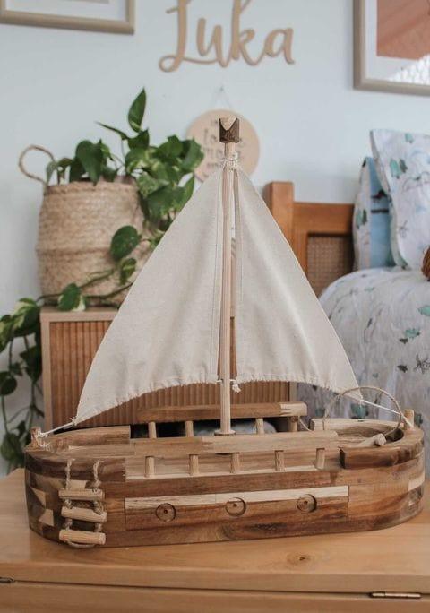 Wooden Adventure Ship - Ruby & Grace 