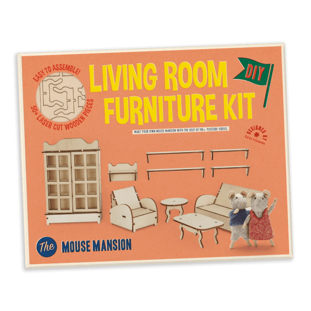 The Mouse Mansion - Living Room Furniture Kit RESTOCK - Ruby & Grace 