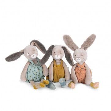Large Ochre Bunny Rabbit : Trois Petit Lapins NEW ARRIVAL - Ruby & Grace 