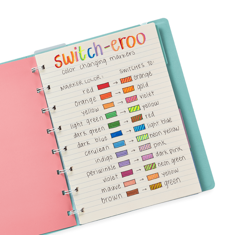 Ooly Switcheroo Color Changing Markers - set of 12.