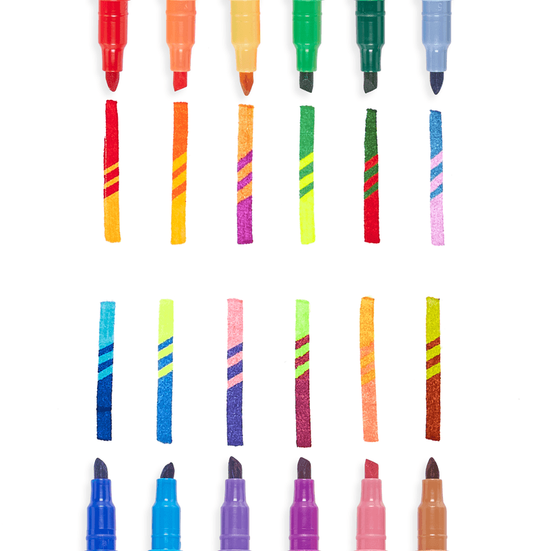 Ooly Switcheroo Color Changing Markers - set of 12.