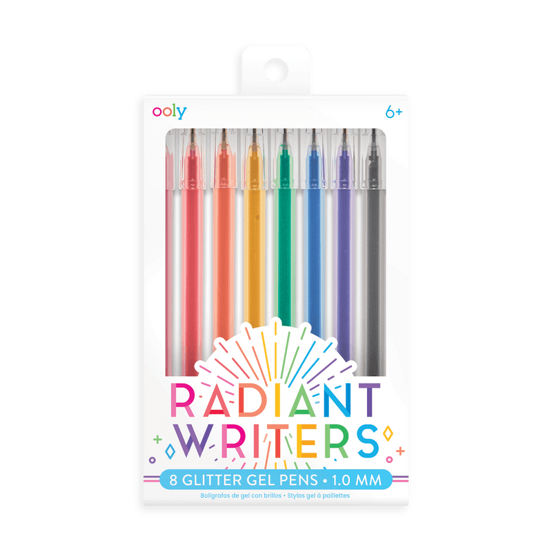 Ooly Radiant Writers Glitter Gel Pens.