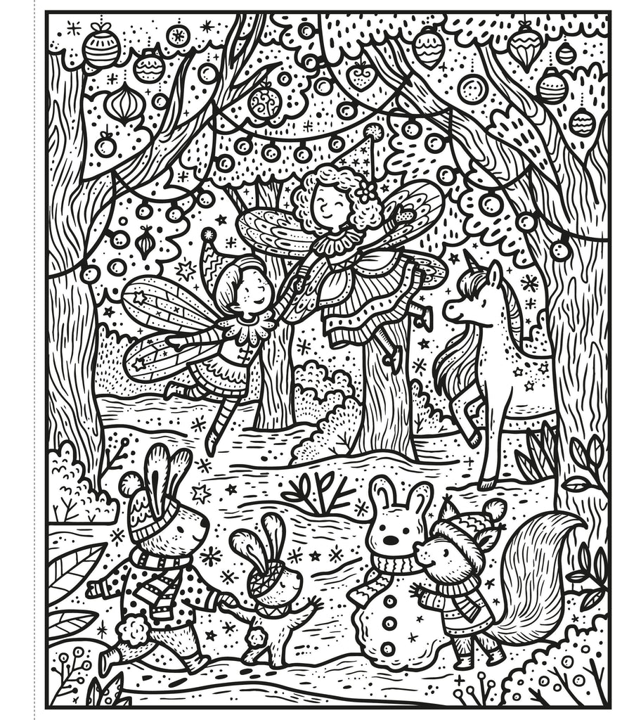 Winter Wonderland Magic Painting Book - Ruby & Grace 