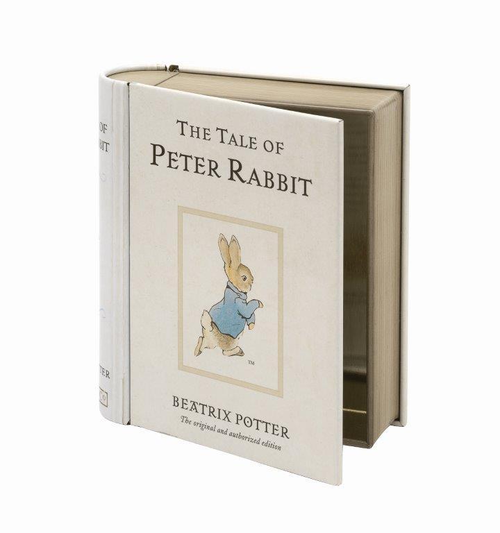 The Tale of Peter Rabbit Book Shaped Tin NEW ARRIVAL - Ruby & Grace 