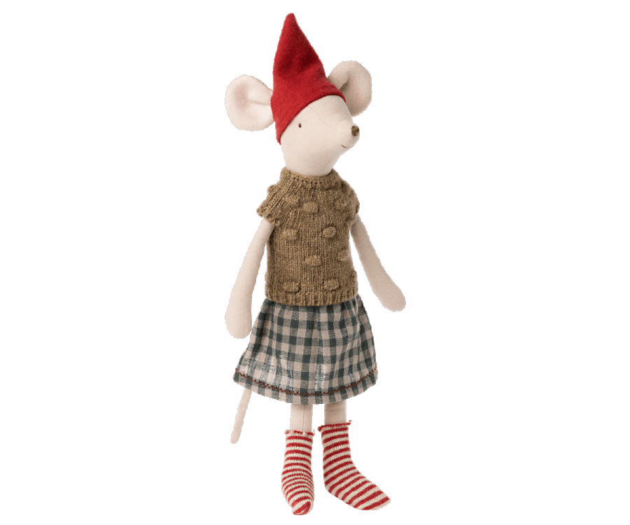 Maileg New Christmas Medium Mouse Clothes Fall Winter Collection 2022 Mice SOLD OUT - Ruby & Grace 