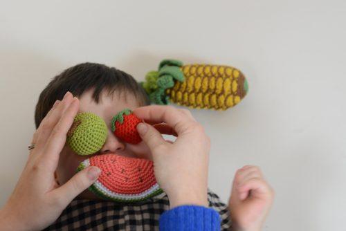 Crochet Fruit Set.