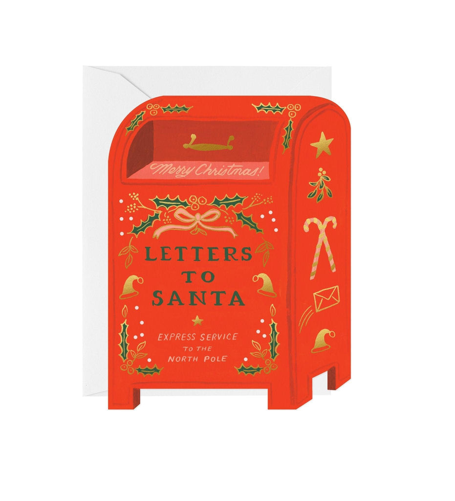 Letters To Santa Christmas Card Individual.