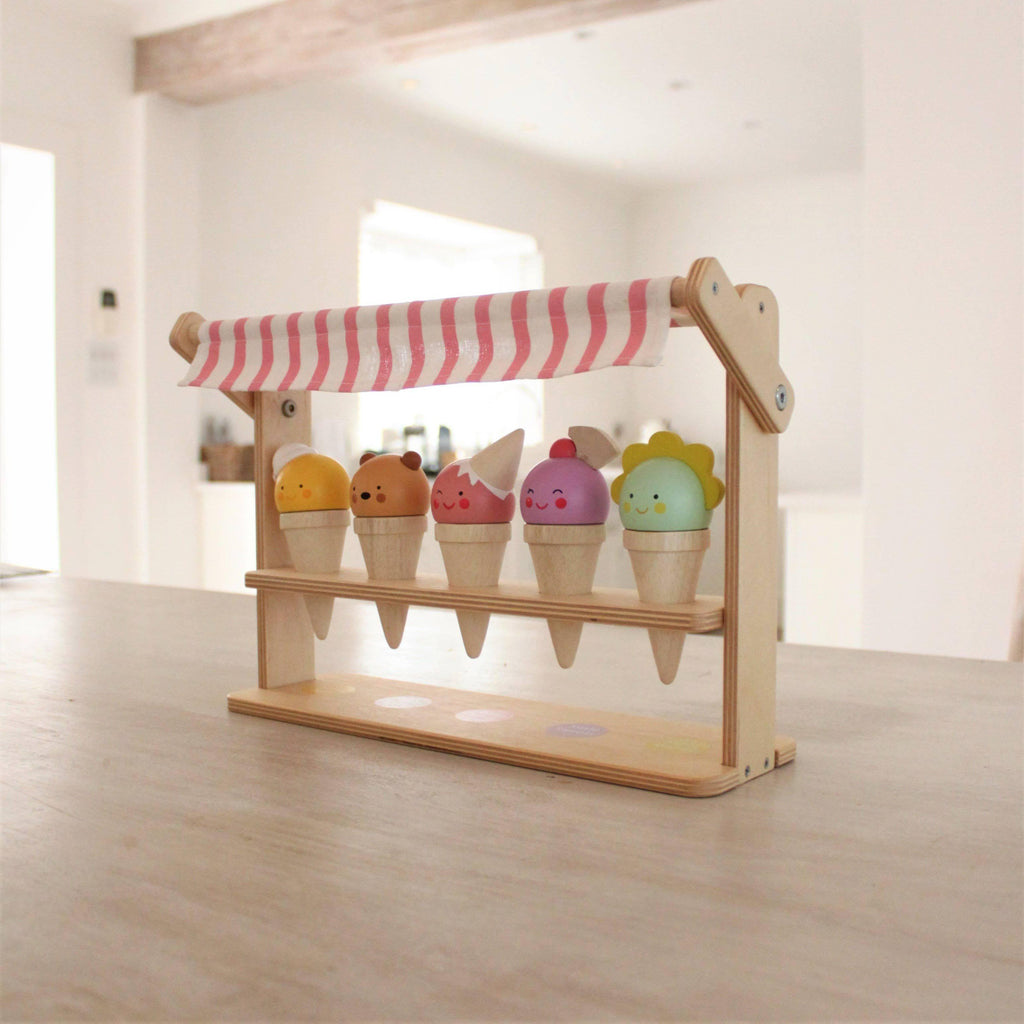 Wooden Scoops and Smiles Ice Cream Playset NEW RELEASE.