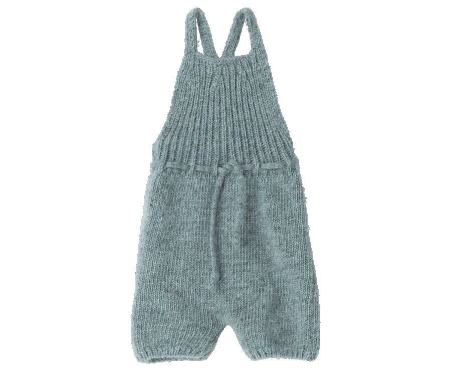 Maileg Knitted Overalls Size 4 Spring Summer 22 Expected May PREORDER NOW.