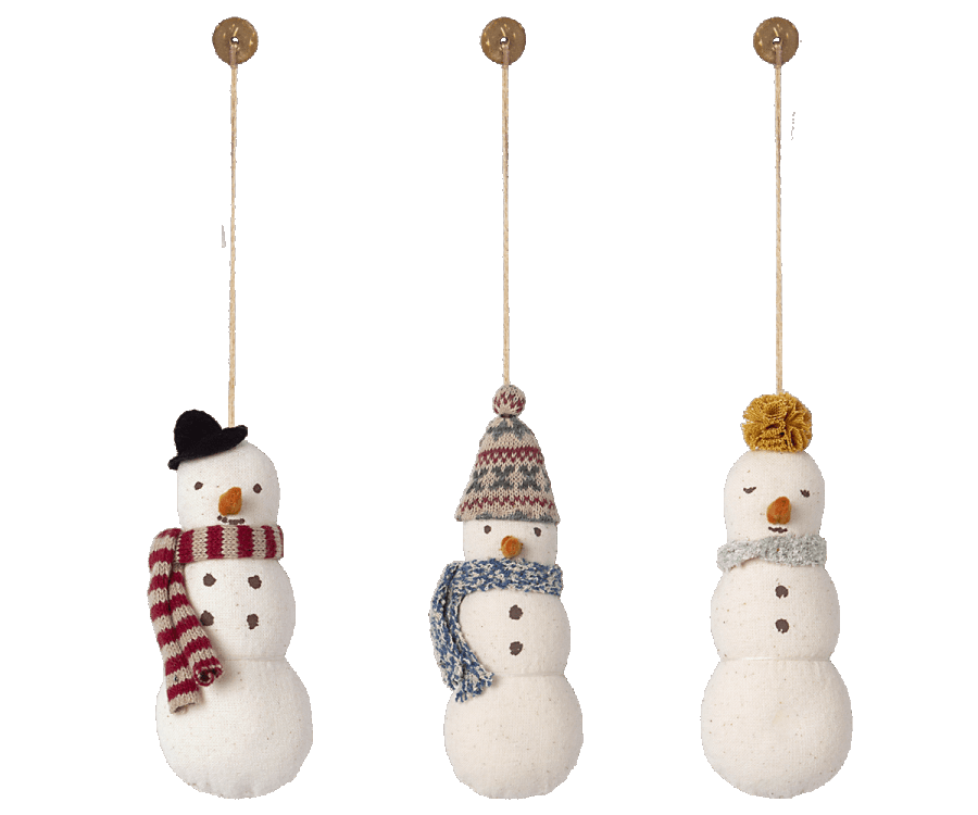 Maileg Snowman Ornament ASSTD - Ruby & Grace 