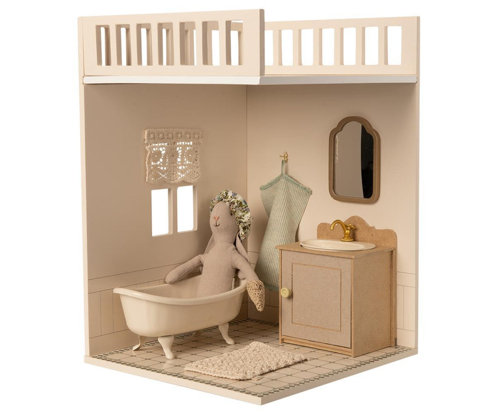 Maileg House of Miniature Bathroom for Doll House.