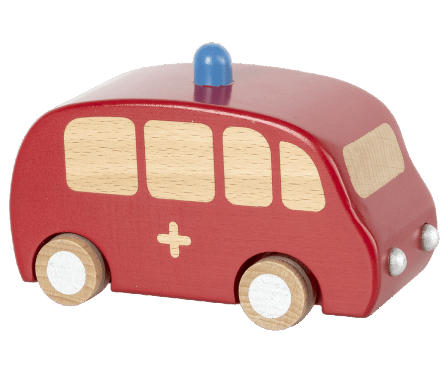 Maileg Wooden Full Back Toy Car, Red – My Sweet Muffin