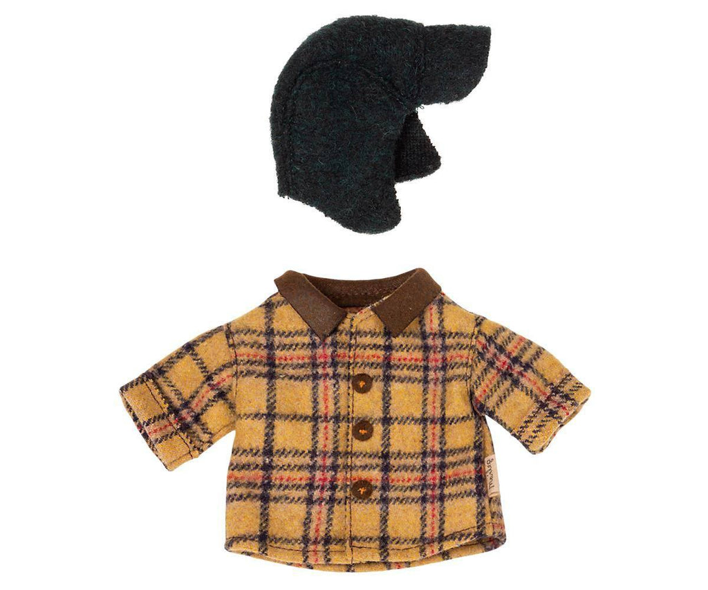 Maileg Teddy Dad NEW Woodsman Jacket and Hat NEW ARRIVAL AW21.