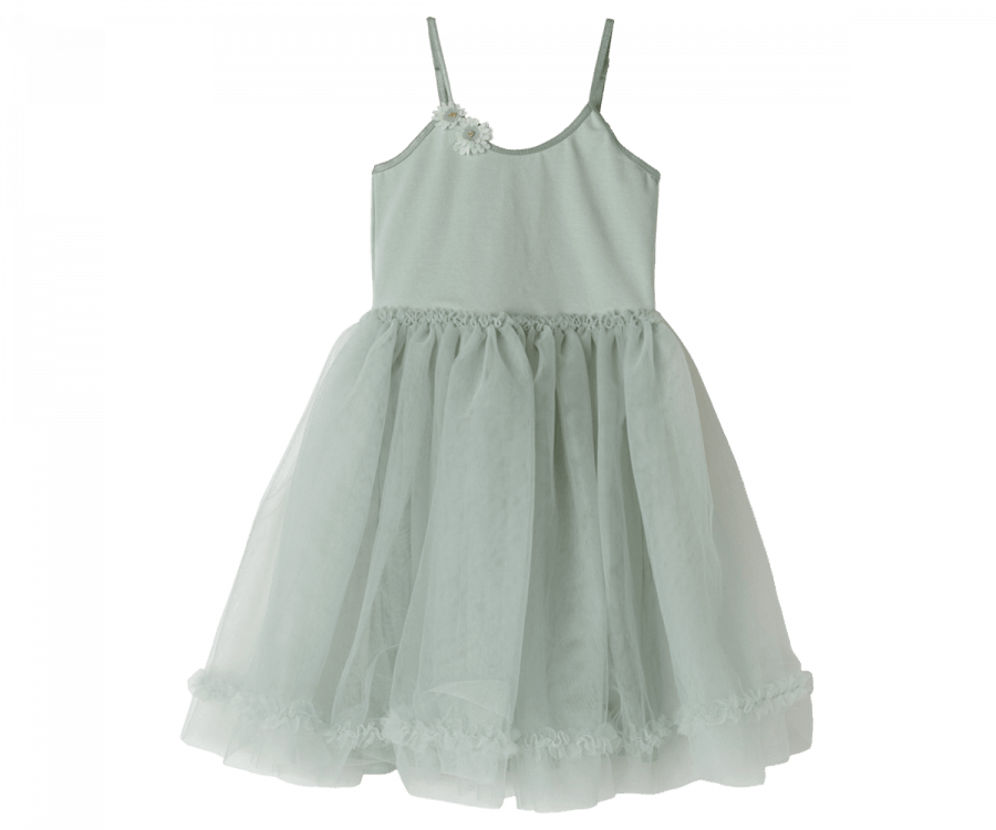 Maileg Princess Tulle Dress Mint 2-3 years: Spring Summer 2023 Magic Wardrobe NEW ARRIVAL - Ruby & Grace 