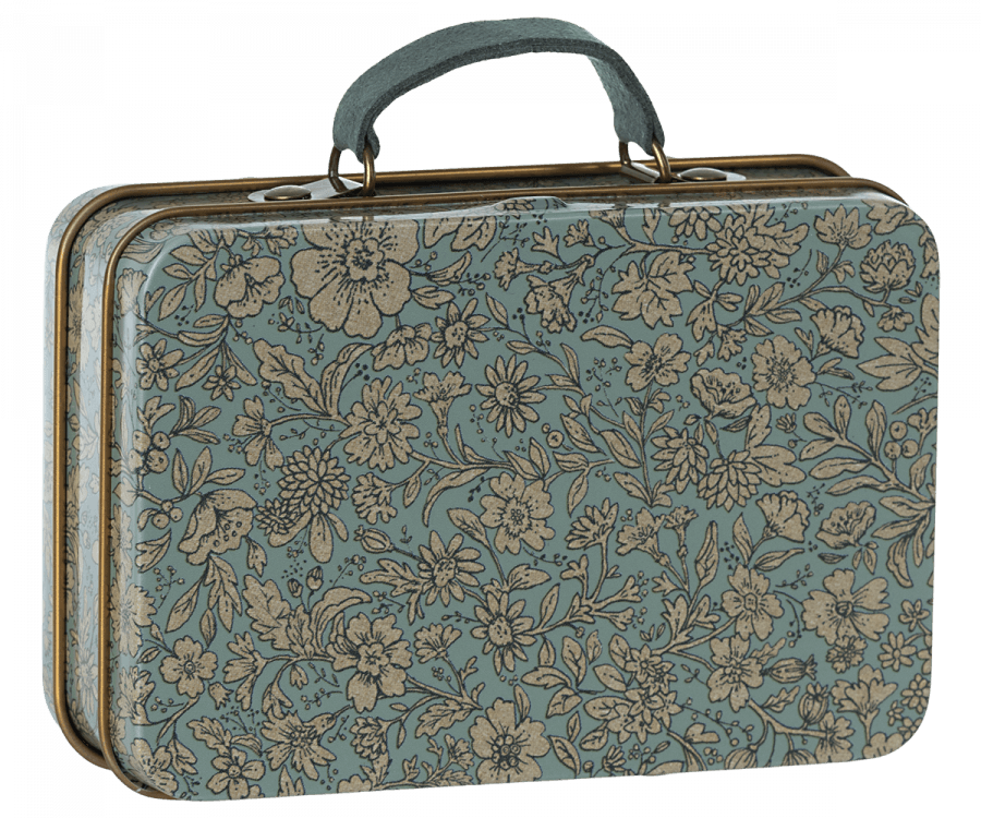 Maileg Suitcase Blue Blossom : Spring Summer 2023 NEW ARRIVAL - Ruby & Grace 