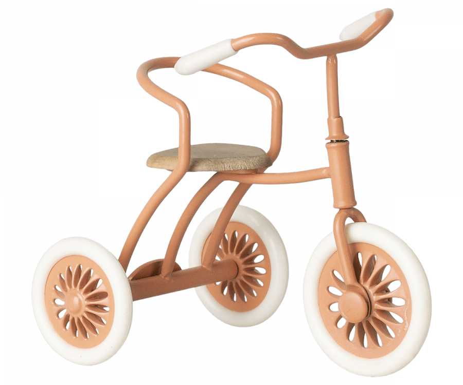 Maileg Tricycle Coral: Spring Summer 2023 NEW ARRIVAL - Ruby & Grace 