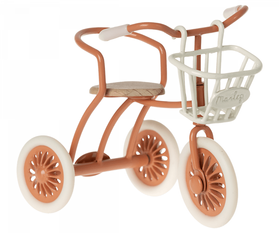 Maileg Tricycle Basket Accessory: Spring Summer 2023 NEW ARRIVAL - Ruby & Grace 