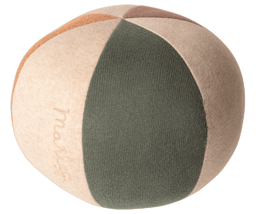 Maileg Ball Dusty Green/Coral New Arrival.