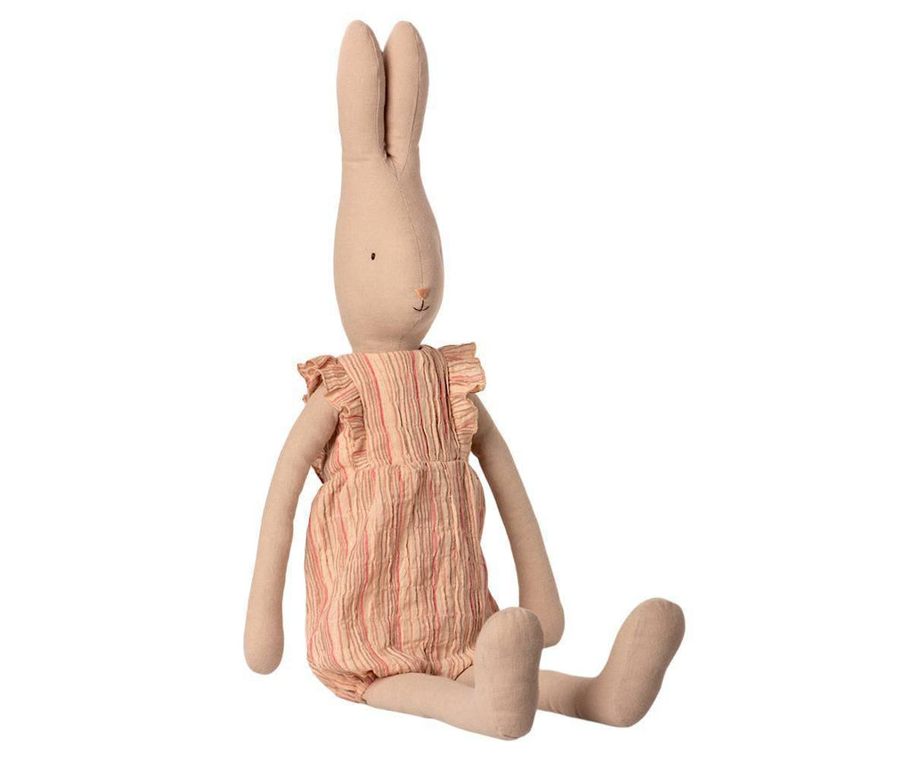 Maileg Size 5 Bunny Rabbit Striped Jumpsuit New Arrival.