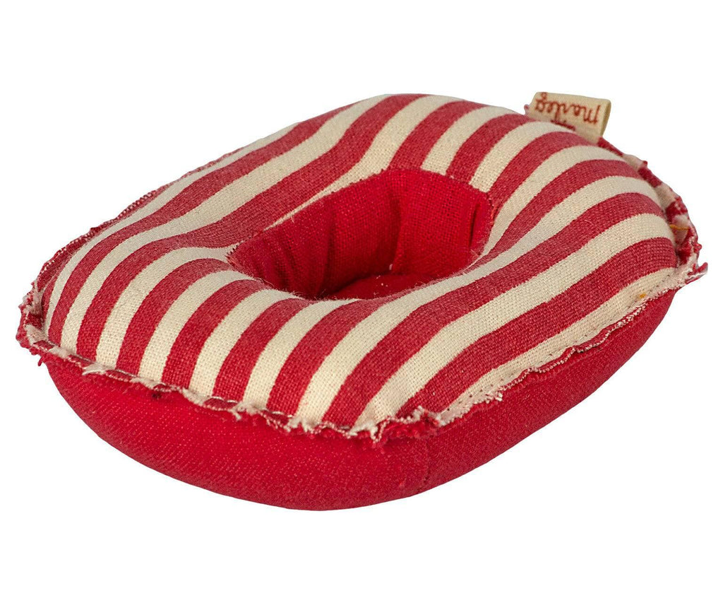 Maileg Rubber Boat Red Stripe Beach Collection NEW ARRIVAL.