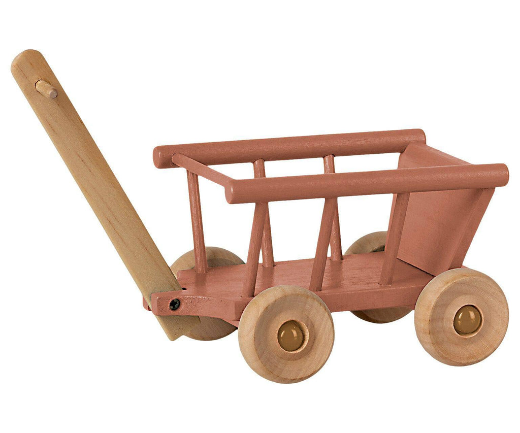 Maileg Dusty Rose Wagon NEW ARRIVAL.