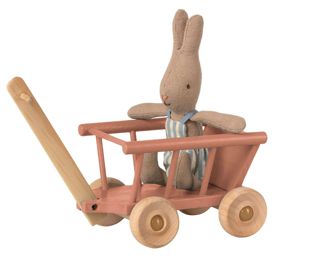 Maileg Dusty Rose Wagon NEW ARRIVAL.