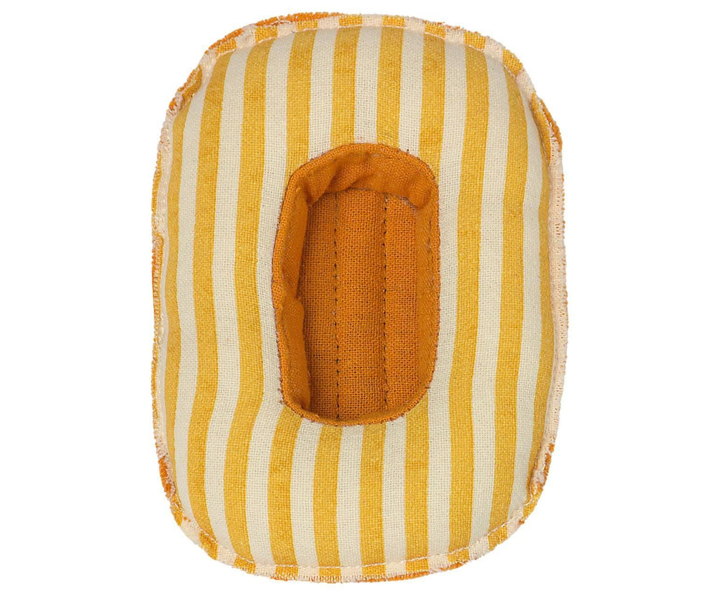 Maileg Rubber Boat Yellow Stripe Beach Collection NEW ARRIVAL.